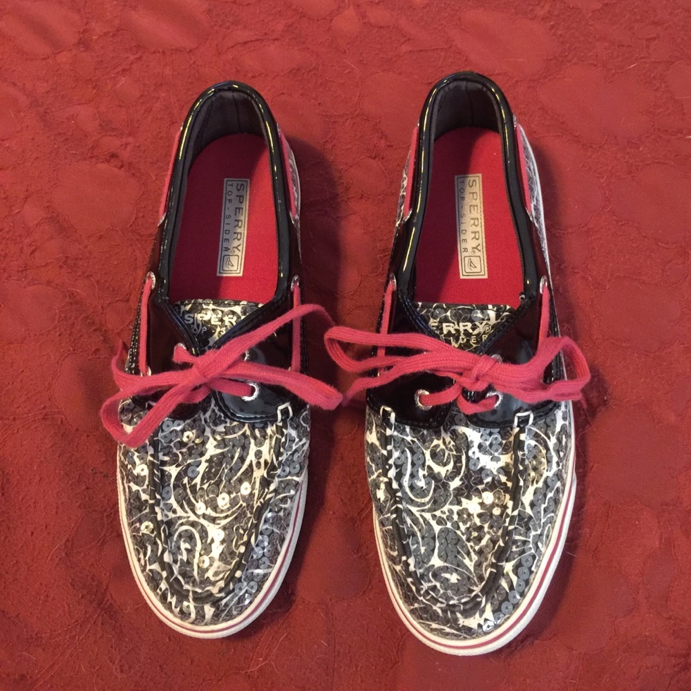 Floral Sperry top-siders